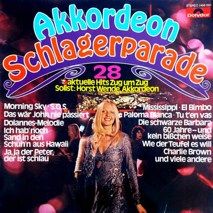 Horst Wende - Akkordeon Schlagerparade (LP) Vinyl LP Vinyl Goed / Hoes Goed "VINYLSINGLES.NL"