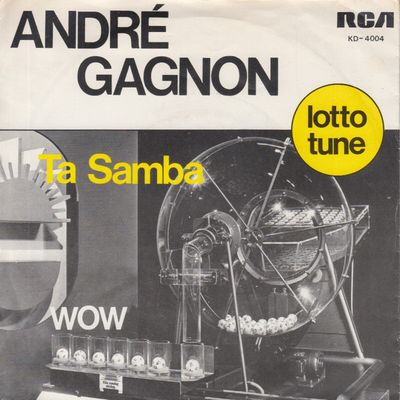 André Gagnon - Ta Samba Vinyl Singles Vinyl Zeer Goed / Hoesje Goed "VINYLSINGLES.NL"