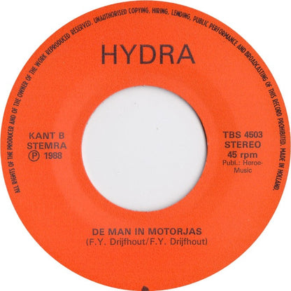 Hydra - Oranje Is De Kleur Vinyl Singles Vinyl Zeer Goed / Hoesje Goed "VINYLSINGLES.NL"