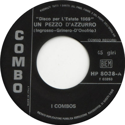 I Combos - Un Pezzo D'azzurro 03903
