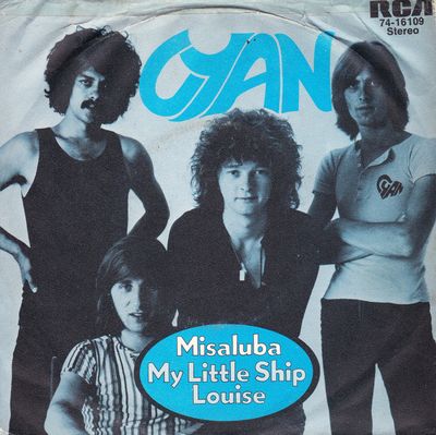 Cyan - Misaluba Vinyl Singles Vinyl Zeer Goed / Hoesje Goed "VINYLSINGLES.NL"