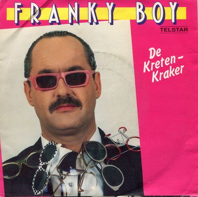 Franky Boy - De Kreten-Kraker Vinyl Singles Vinyl Zeer Goed / Hoesje Goed "VINYLSINGLES.NL"