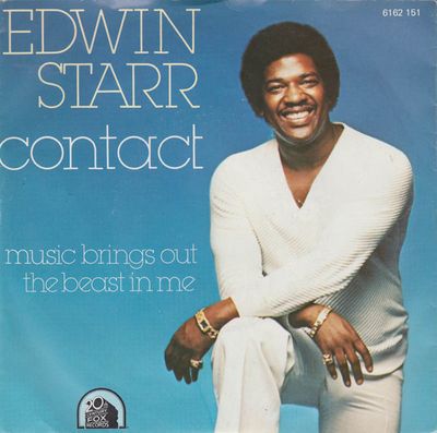 Edwin Starr - Contact Vinyl Singles Vinyl Zeer Goed / Hoesje Goed "VINYLSINGLES.NL"