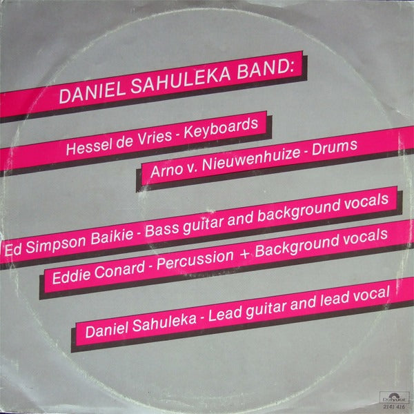 Daniel Sahuleka - Wake-Up 41126 Vinyl Singles Vinyl Zeer Goed / Hoesje Goed "VINYLSINGLES.NL"