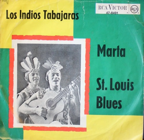 Los Indios Tabajaras - Marta 05249 Vinyl Singles Vinyl Goed / Hoes Goed