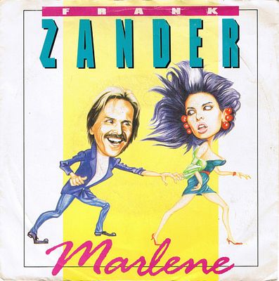 Frank Zander - Marlene Vinyl Singles Media VG+ / Sleeve Stempel "VINYLSINGLES.NL"