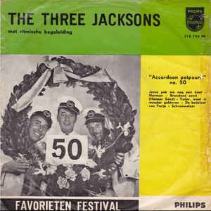 3 Jacksons - Accordeon Potpourri No. 50 07840 Vinyl Singles Vinyl Goed / Hoes Goed