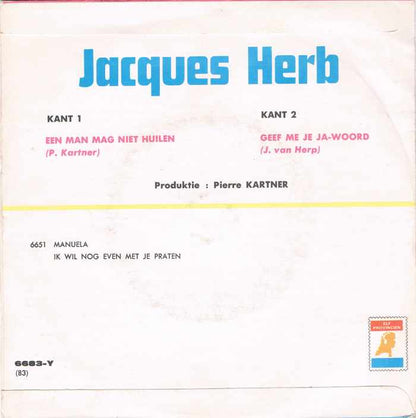 Jacques Herb - Ein Mann darf nicht weinen 28152