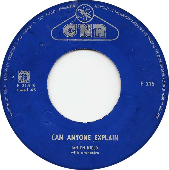 Jan & Kjeld - Yes Sir, That's My Baby 05006 Vinyl Singles Vinyl Goed / Hoes Generic