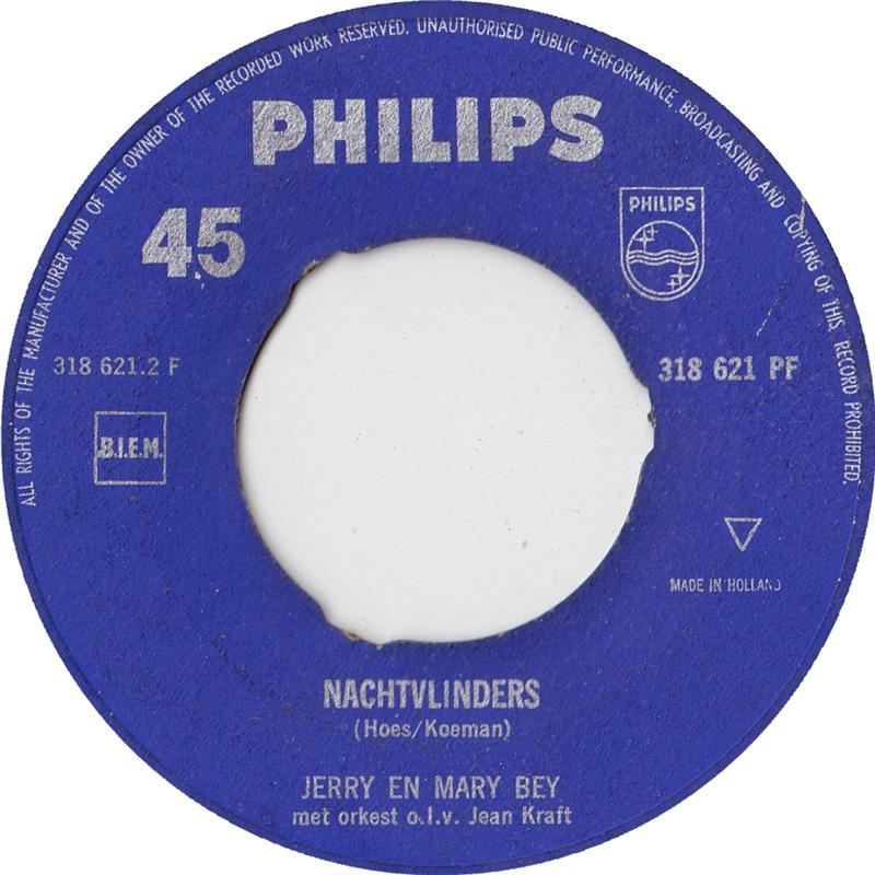 Jerry En Mary Bey - De Bedelaar Van Parijs 22548 Vinyl Singles Vinyl Goed / Hoes Generic