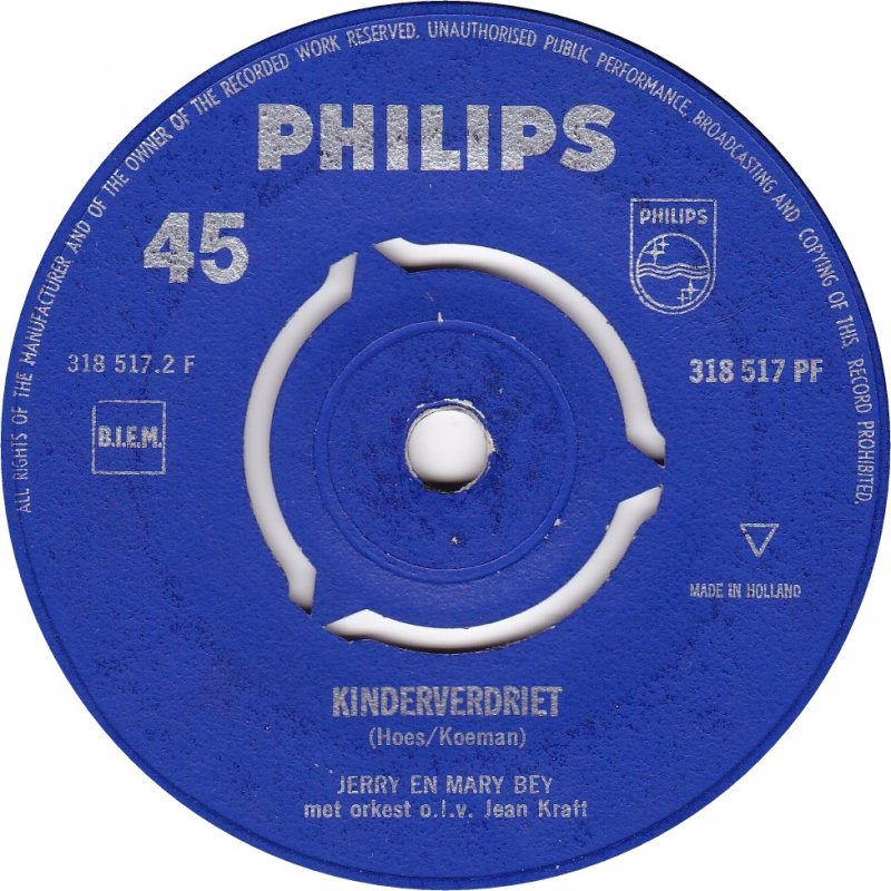 Jerry En Mary Bey - Nooit 42307 Vinyl Singles Toevoegen Vinyl Goed / Hoes Generic