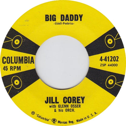 Jill Corey - Big Daddy 42452 Vinyl Singles Vinyl Goed / Hoes Generic