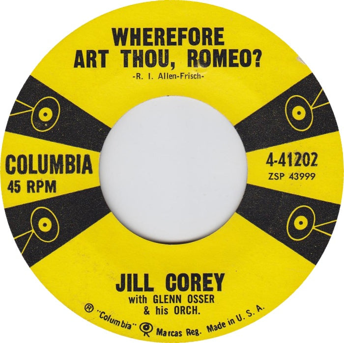 Jill Corey - Big Daddy 42452 Vinyl Singles Vinyl Goed / Hoes Generic