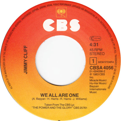 Jimmy Cliff - Wir sind alle eins 13954