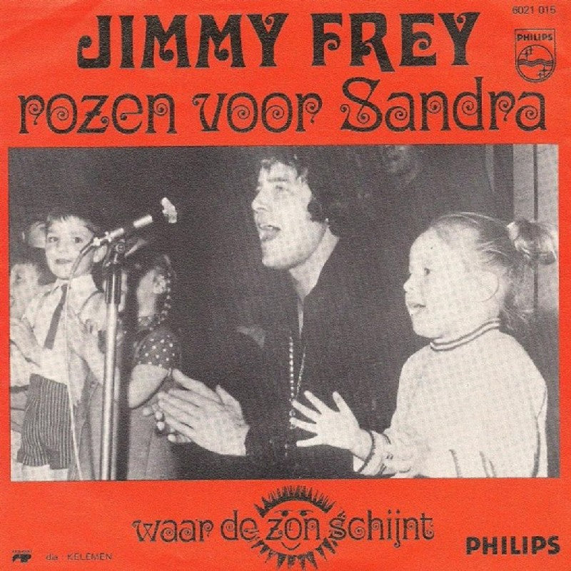Jimmy Frey - Rozen Voor Sandra 35192 Vinyl Singles Vinyl Goed / Hoes Goed