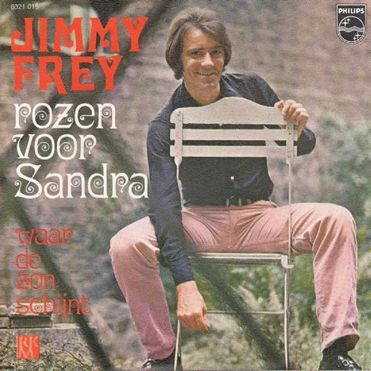 Jimmy Frey - Rozen Voor Sandra 35192 Vinyl Singles Vinyl Goed / Hoes Goed