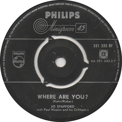 Jo Stafford - Vielen Dank für Ihren Anruf 32380