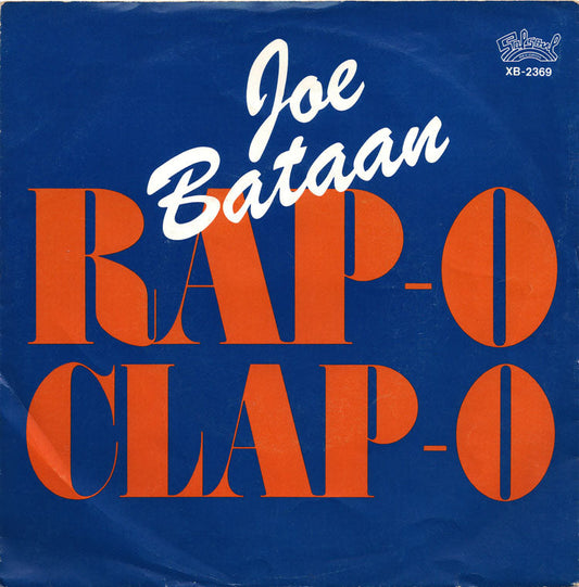 Joe Bataan - Rap-O Clap-O 38751 Vinyl Singles Vinyl Goed / Hoes Goed