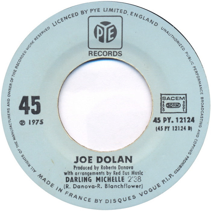 Joe Dolan - Lady In Blue 34487 (B)