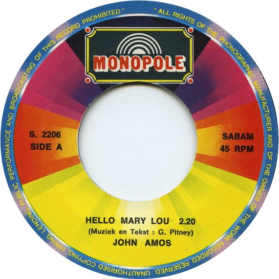 John Amos - Hallo Mary Lou 15574