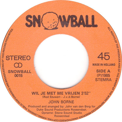 John Borne - Wil Je Met Me Vrijen 33570