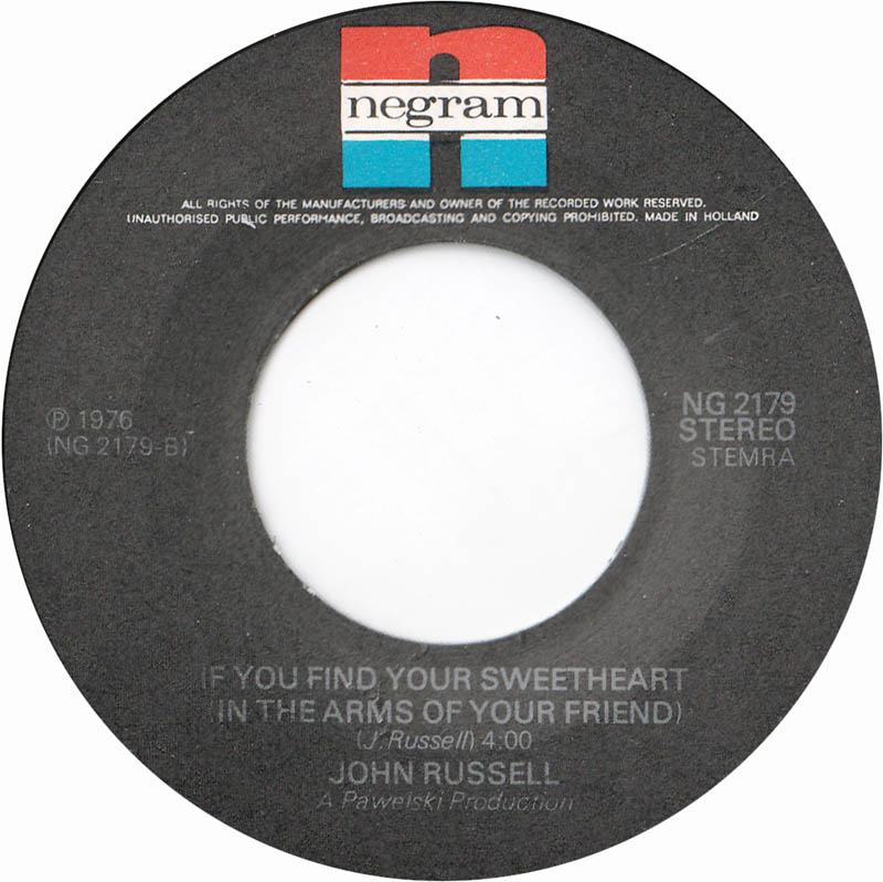 John Russell - Give Me Your Lovin' (Mr. Oldster) 02893
