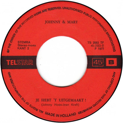 Johnny &amp; Mary – Du bist niemand, bis dich jemand liebt! 28323