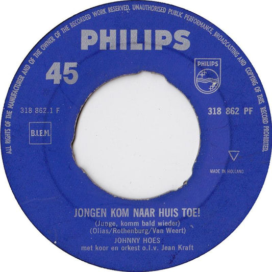 Johnny Hoes – Junge, komm nach Hause! 39866