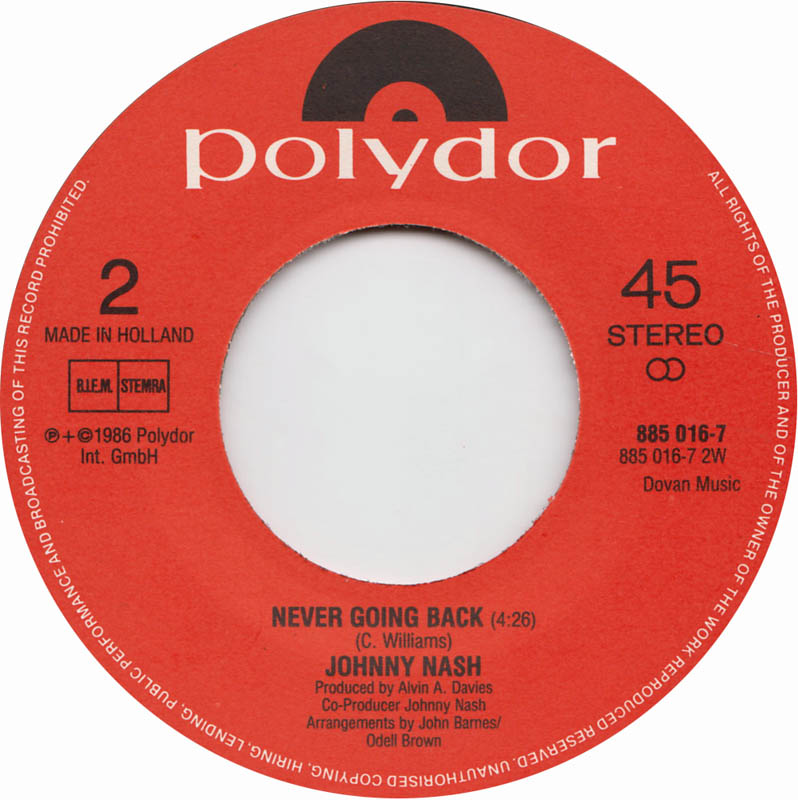 Johnny Nash - Baby You're Mine 30537