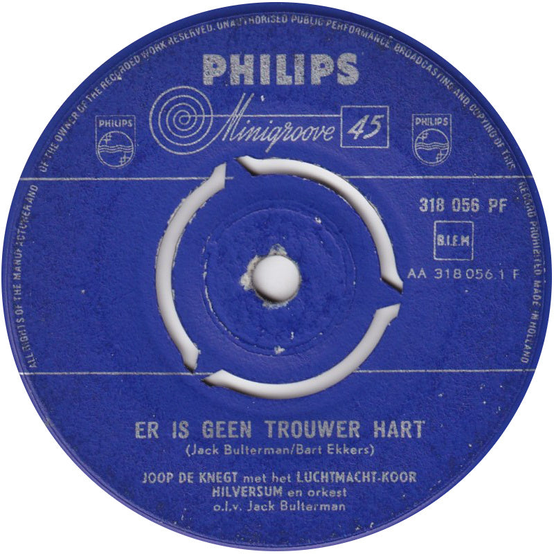 Joop de Knegt mit dem Air Force Choir Hilversum – There Is No More Faithful Heart