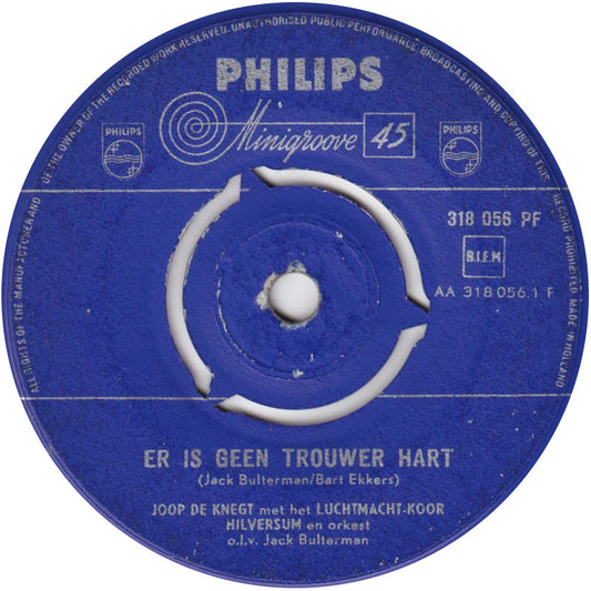 Joop de Knegt mit dem Air Force Choir Hilversum – There Is No More Faithful Heart 40265
