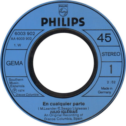 Julio Iglesias – En Cualquier Parte 30138