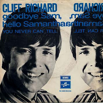 Cliff Richard - Goodbye Sam, Hello Samantha Vinyl Singles Media VG+ / Sleeve Plakband "VINYLSINGLES.NL"