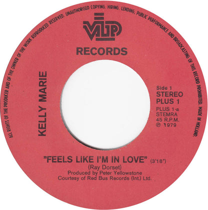 Kelly Marie - Feels Like I'm In Love 08328 Vinyl Singles Vinyl Goed / Hoes Goed