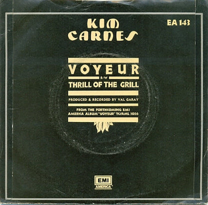 Kim Carnes - Voyeur 27059 Vinyl Singles Vinyl Goed / Hoes Goed