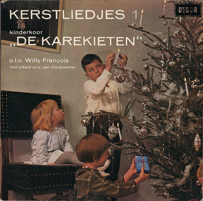 Kinderkoor De Karekieten - Kerstliedjes 1 34885 Vinyl Singles EP Vinyl Goed / Hoes Goed