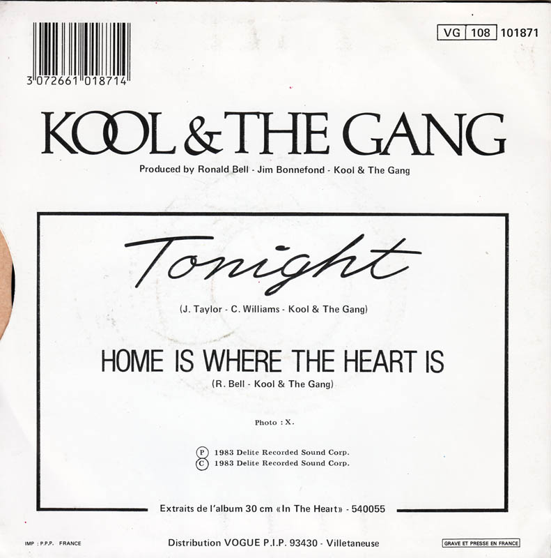 Kool &amp; The Gang - Tonight 02716