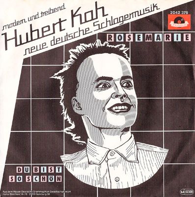 Hubert Kah - Rosemarie Vinyl Singles Vinyl Zeer Goed / Hoesje Goed "VINYLSINGLES.NL"