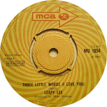 Leapy Lee - Here Comes The Rain 42485 Vinyl Singles EP Vinyl Goed / Hoes Generic