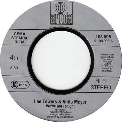 Lee Towers &amp; Anita Meyer – We've Got Tonight 11636