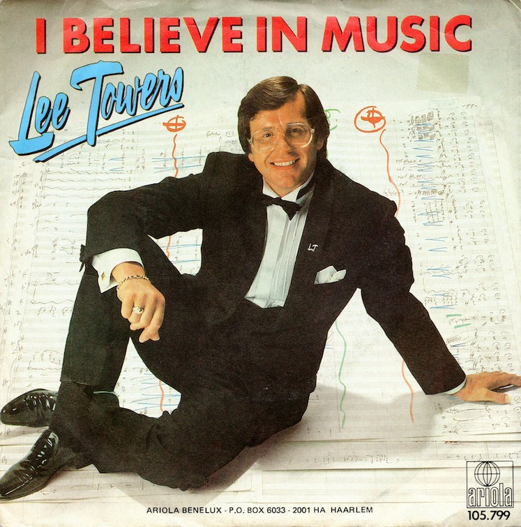 Lee Towers - I Believe In Music 10350 Vinyl Singles Vinyl Goed / Hoes Goed
