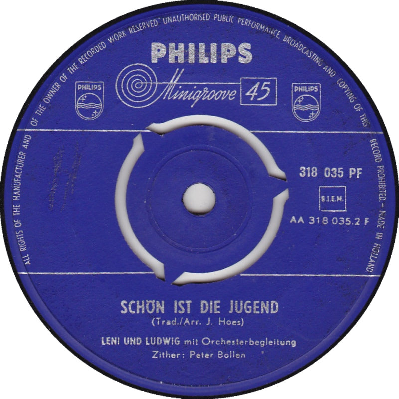 Leni Und Ludwig - Zigeunerkind 39736 Vinyl Singles Vinyl Goed / Hoes Generic