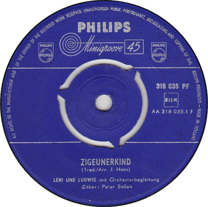 Leni Und Ludwig - Zigeunerkind 39736 Vinyl Singles Vinyl Goed / Hoes Generic