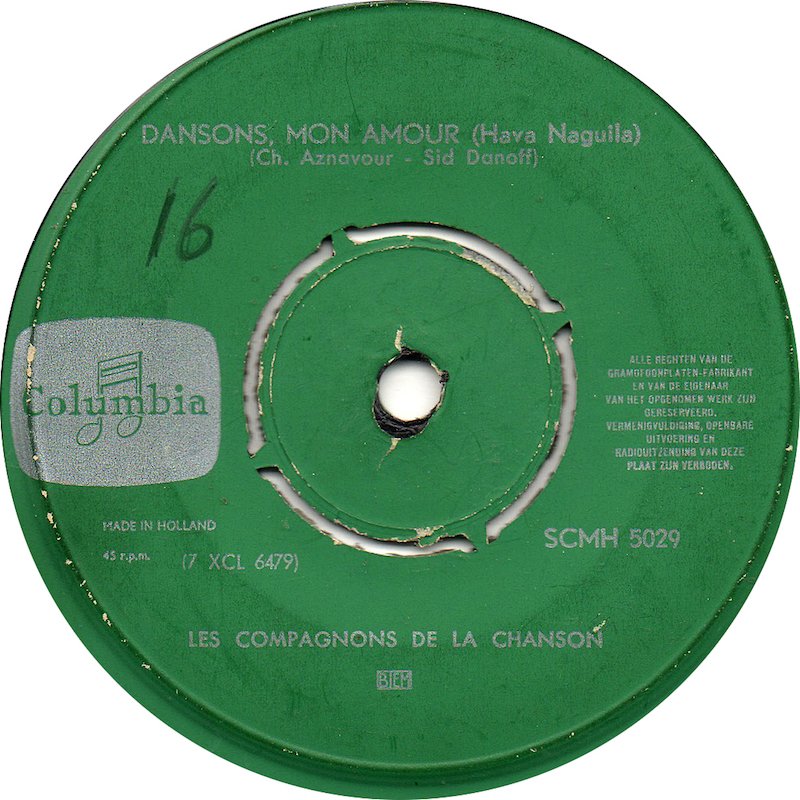 Compagnons De La Chanson - Dansons Mon Amour 05902