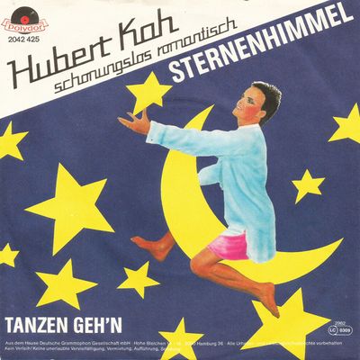 Hubert Kah - Sternenhimmel Vinyl Singles Vinyl Zeer Goed / Hoesje Goed "VINYLSINGLES.NL"