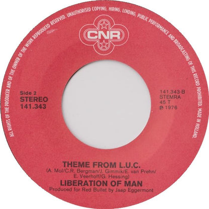 Liberation Of Man - Love Is Under Control 06824 Vinyl Singles Vinyl Goed / Hoes Redelijk