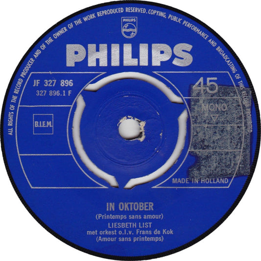 Liesbeth List - In October 10153