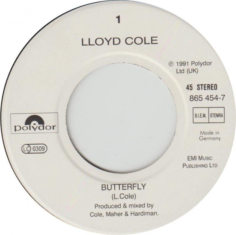 Lloyd Cole - Schmetterling 30502