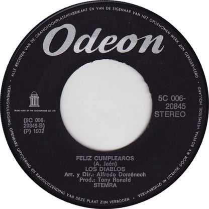 Los Diablos - Oh,Oh,July 42405 Vinyl Singles Vinyl Goed / Hoes Generic