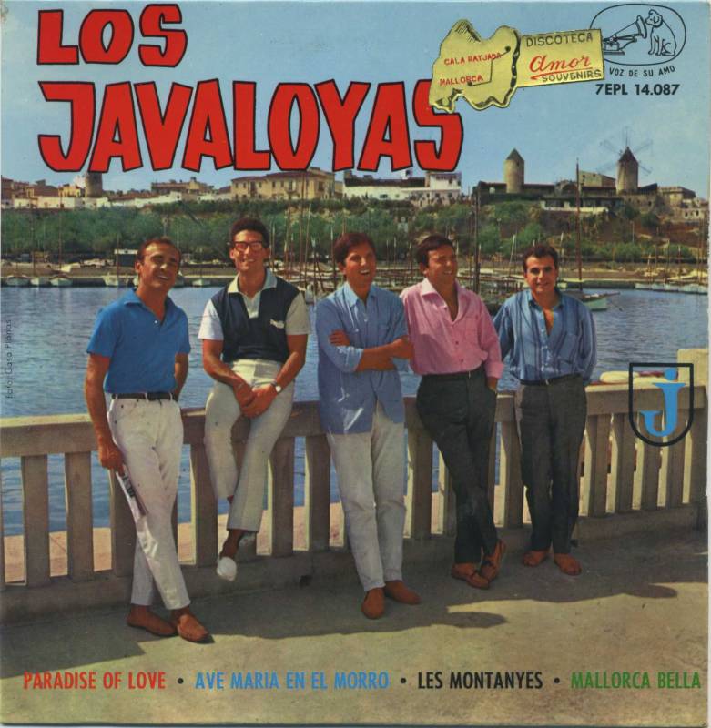 Los Javaloyas - Paradise Of Love 17891 Vinyl Singles EP Vinyl Goed / Hoes Goed